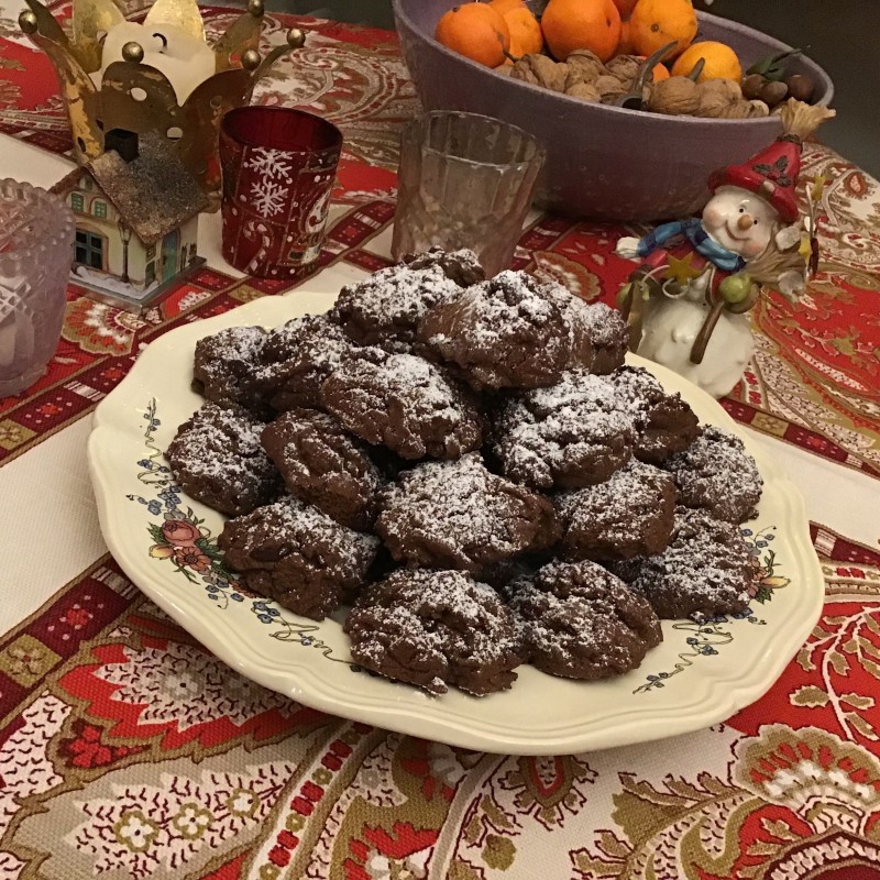 vegane Nutella Plätzchen