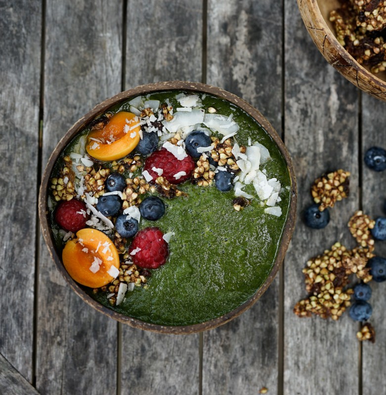 Bunter Mix Green Smoothie Bowl