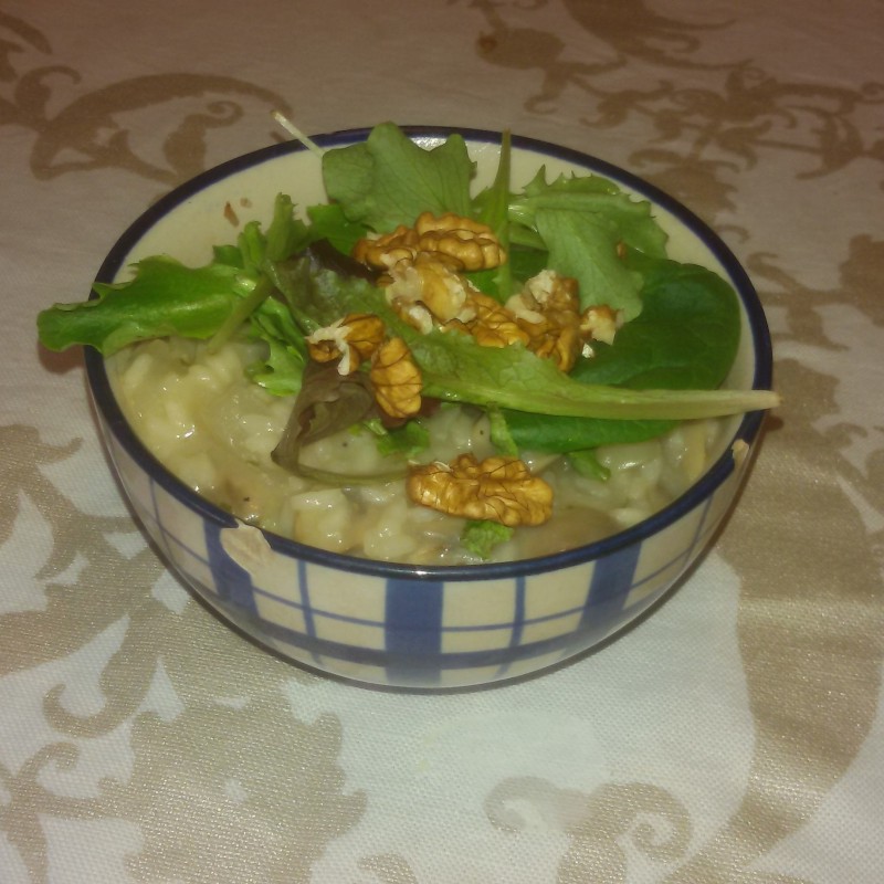 Fenchel-Pilz- Risotto