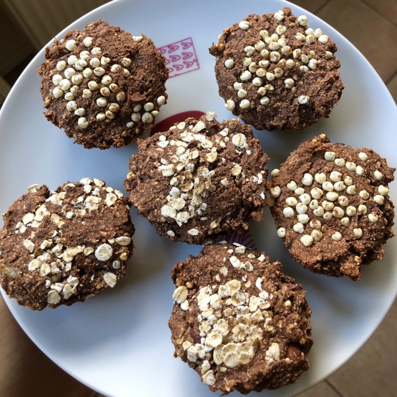 Gesunde Hafer Zimt Muffins