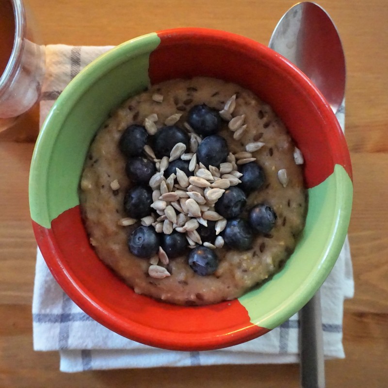 Schnelles und einfaches Porridge