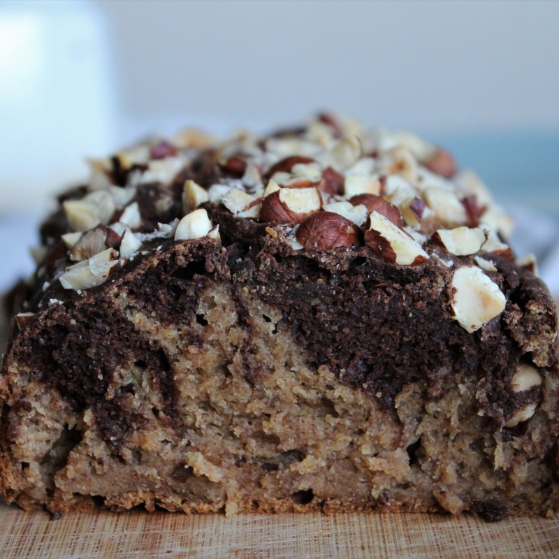 Bananenbrot mit Haselnüssen