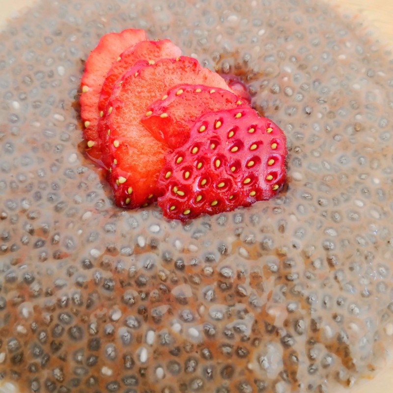 Schokoladen Chia Pudding