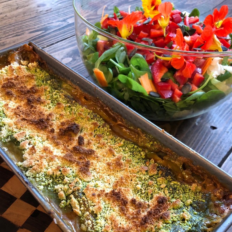 Leo's vegan-glutenfreie Lasagne