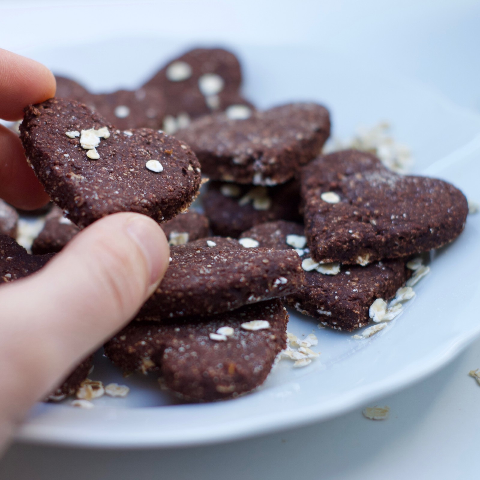 Schoko – Bananen Kekse (glutenfrei) – Vegane Rezepte auf 100Affen.de