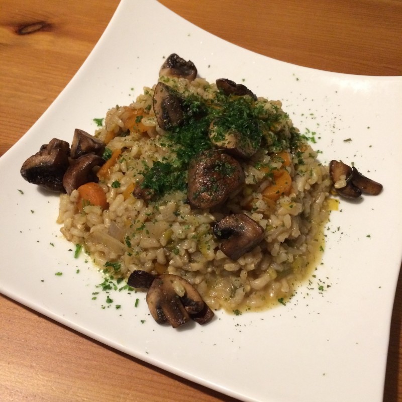 Pilzrisotto