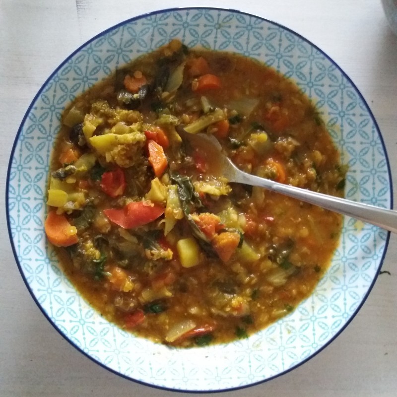 herbstlicher Eintopf – Vegane Rezepte auf 100Affen.de
