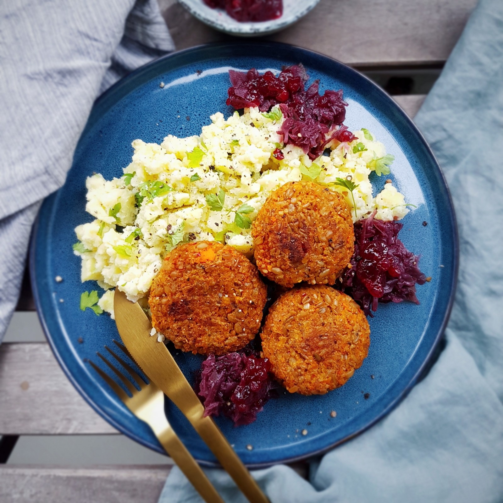 Herzhafte Grünkernbratlinge – Vegane Rezepte auf 100Affen.de