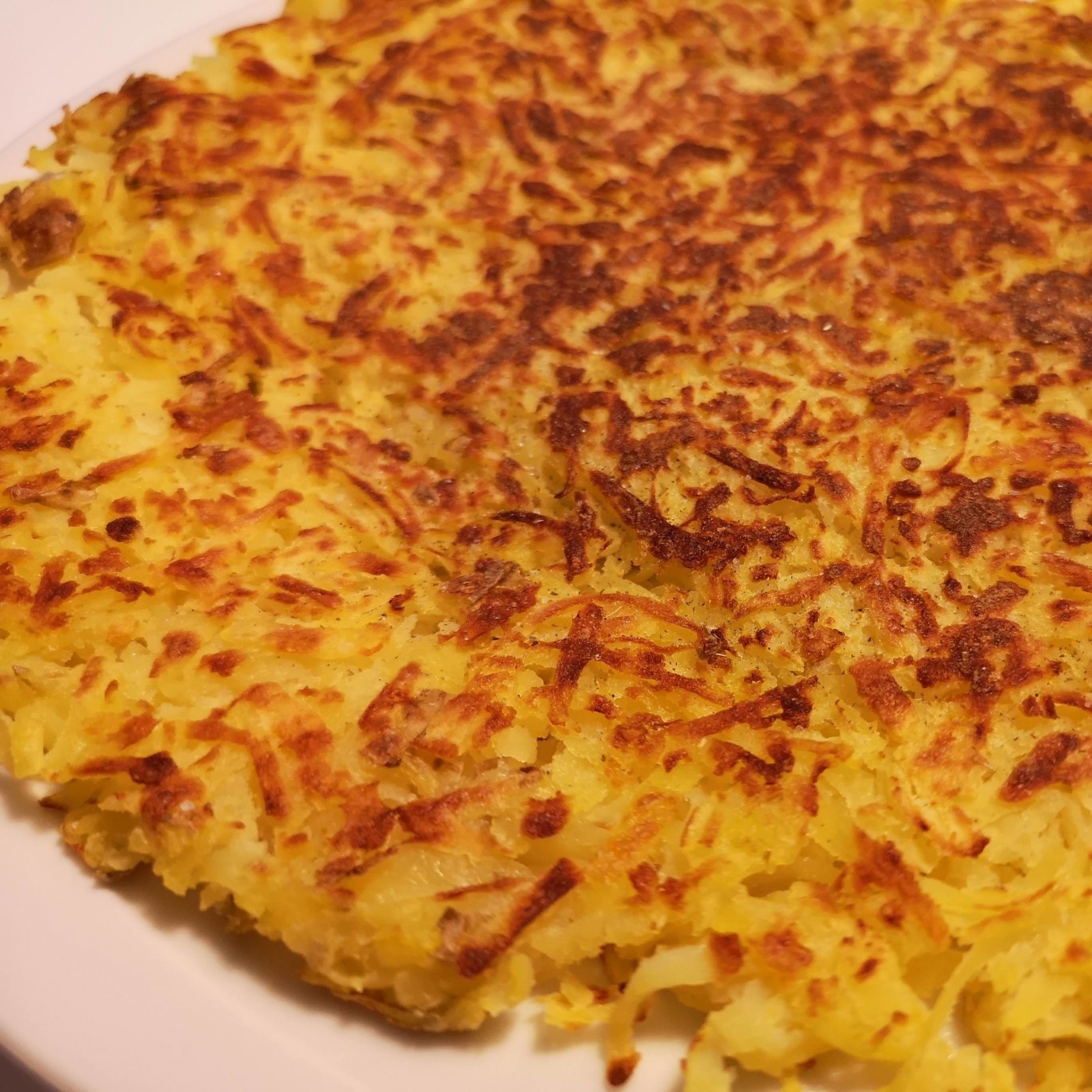 Knusprige Rösti - Kartoffelpuffer – Vegane Rezepte auf 100Affen.de