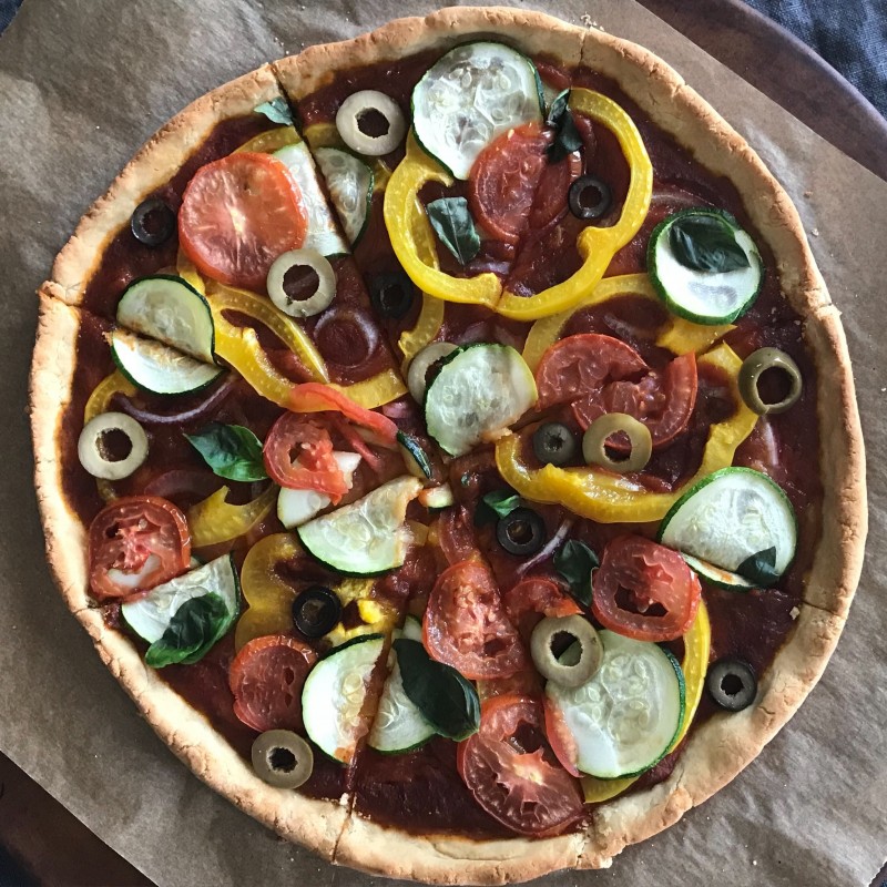 VEGAN & AIP PALEO PIZZATEIG