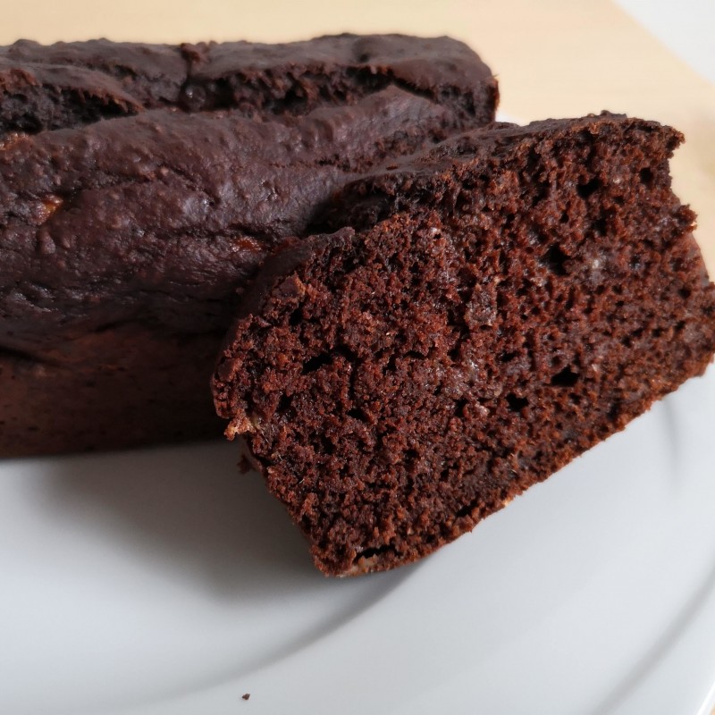 Leichtes Schokoladen Bananen Brot