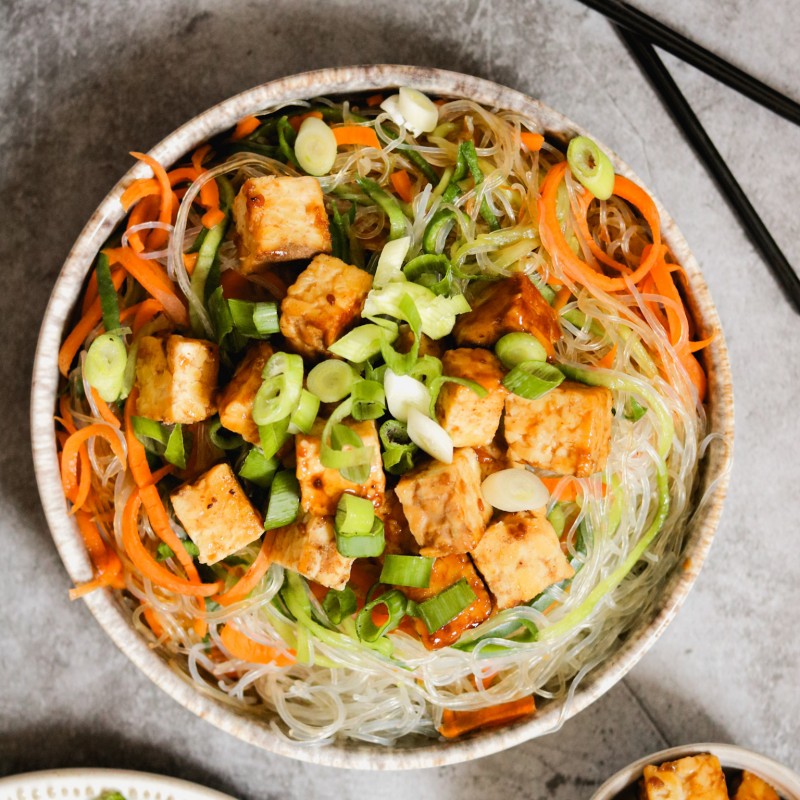 Pad Thai mit Tempeh