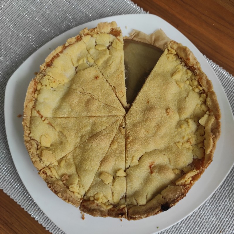 Hedwigs Apfelkuchen - Gedeckter Apfelkuchen