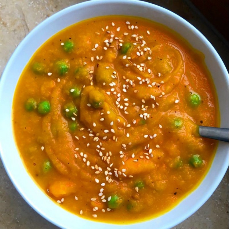 Carrot Pea Stew