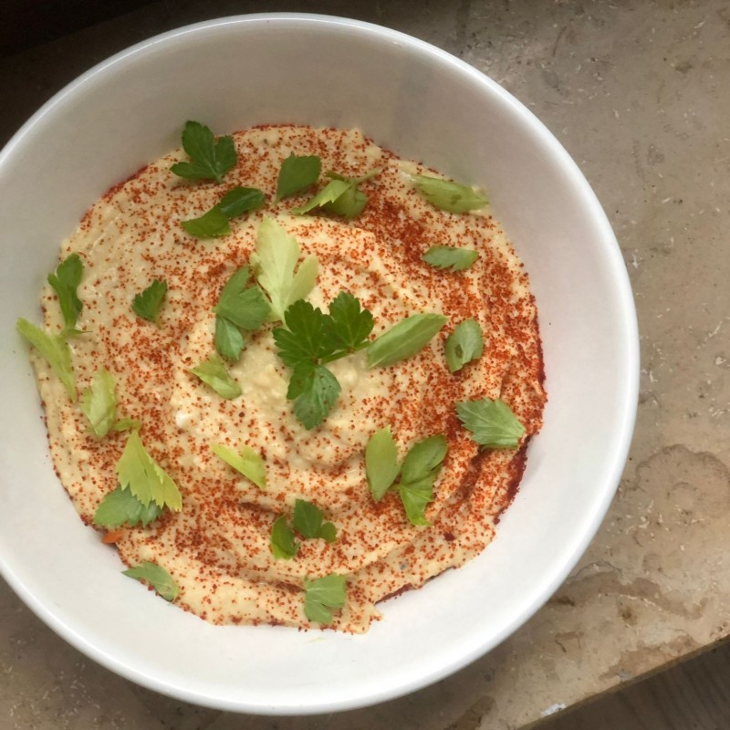 Homemade Chickpea Humus