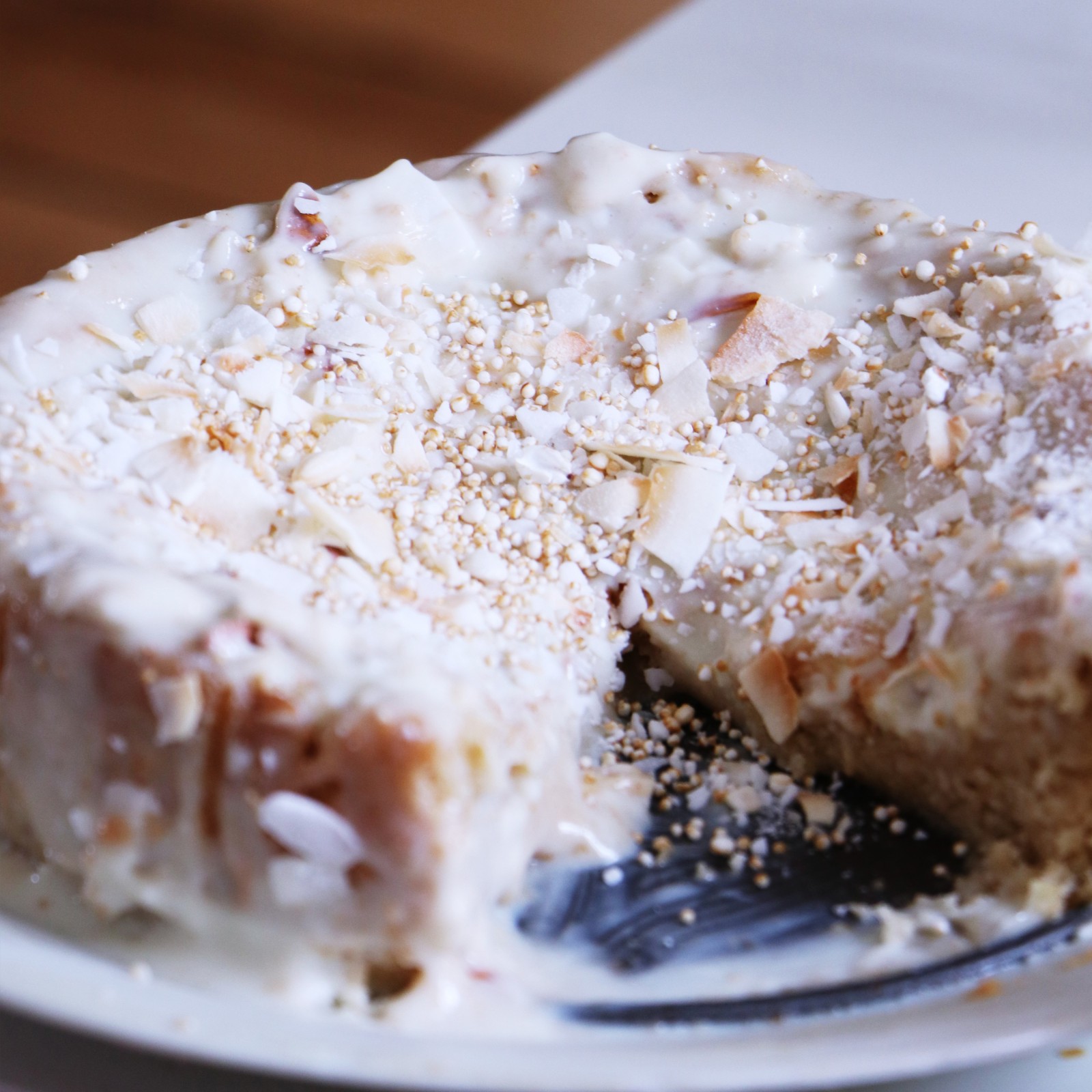 RAFFAELLO KUCHEN – Vegane Rezepte auf 100Affen.de