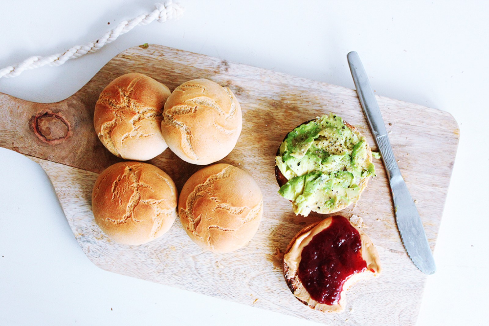 GLUTENFREIE, HELLE BRÖTCHEN – Vegane Rezepte auf 100Affen.de