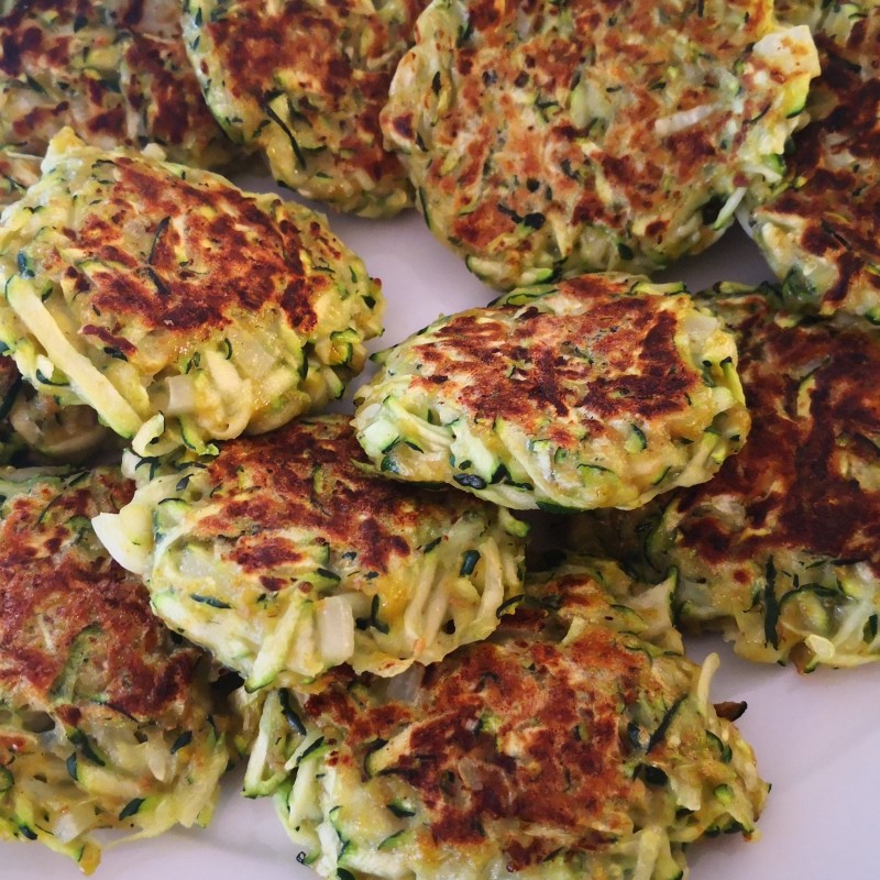 Zucchini  Puffer - ein Renner!