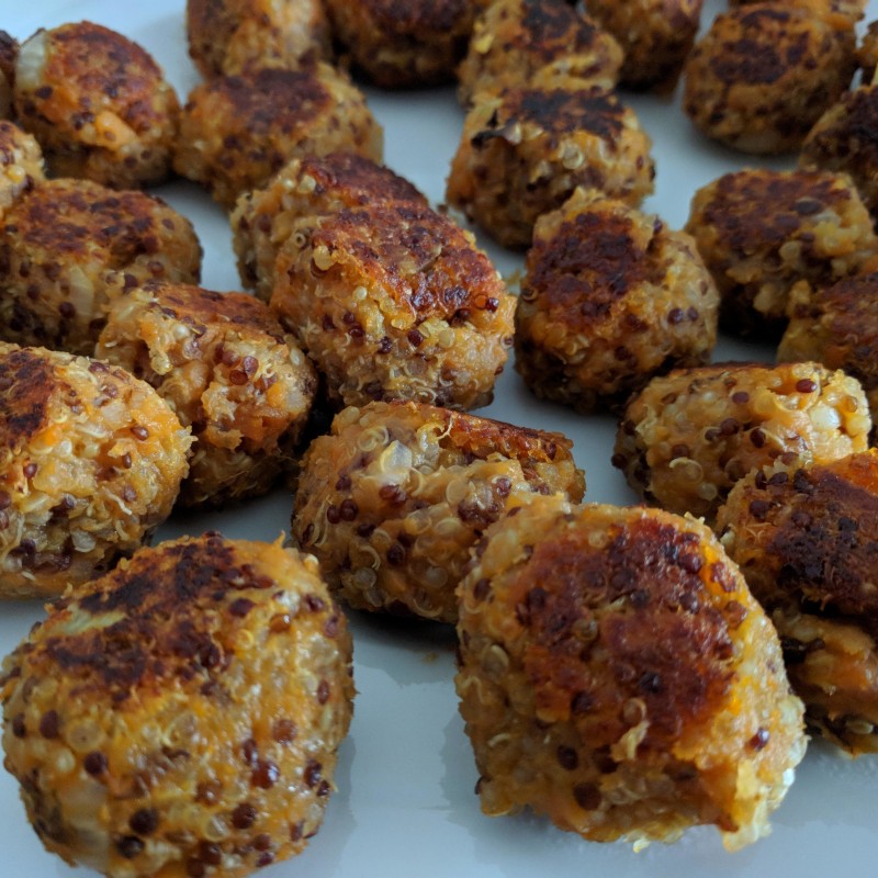 Quinoa-Süßkartoffel-Bällchen