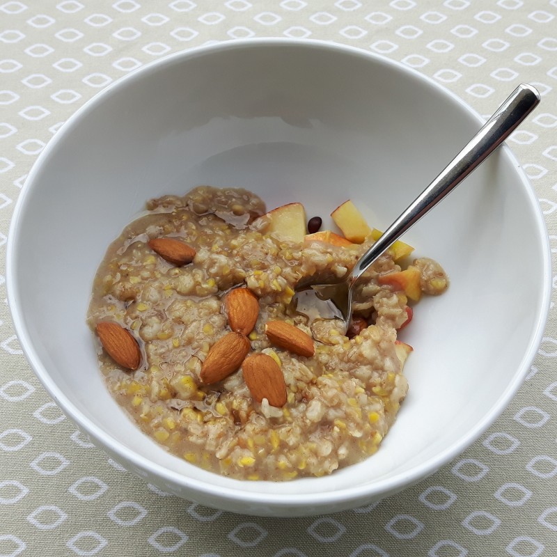 Porridge mit Lupinen