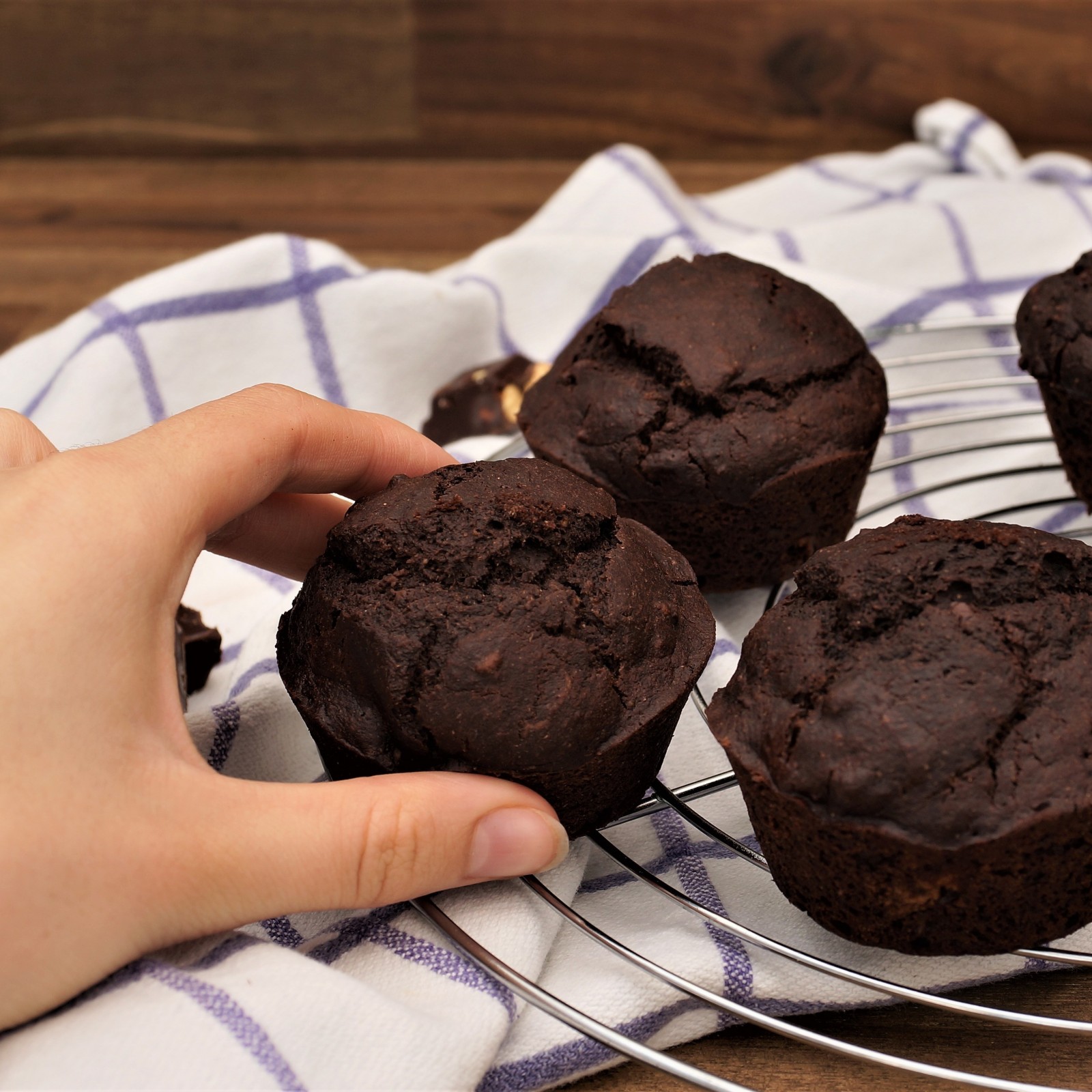 Schokomuffins – Vegane Rezepte auf 100Affen.de