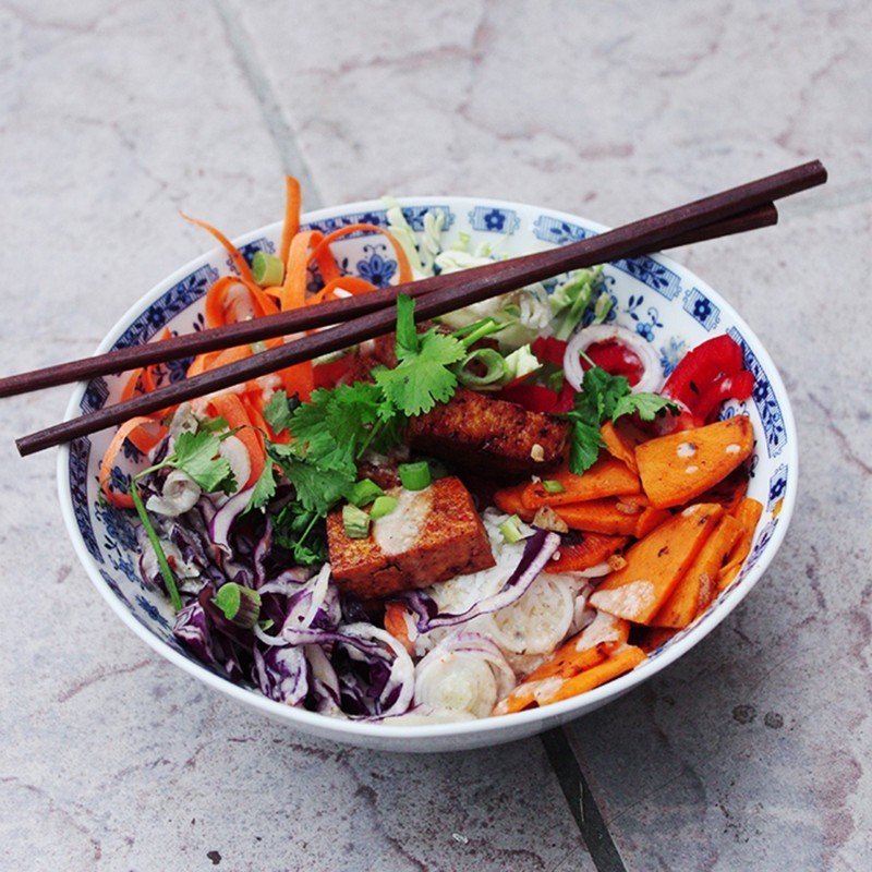 Asiatische vegane Rezepte und Vegane Rezepte auf 100Affen.de
