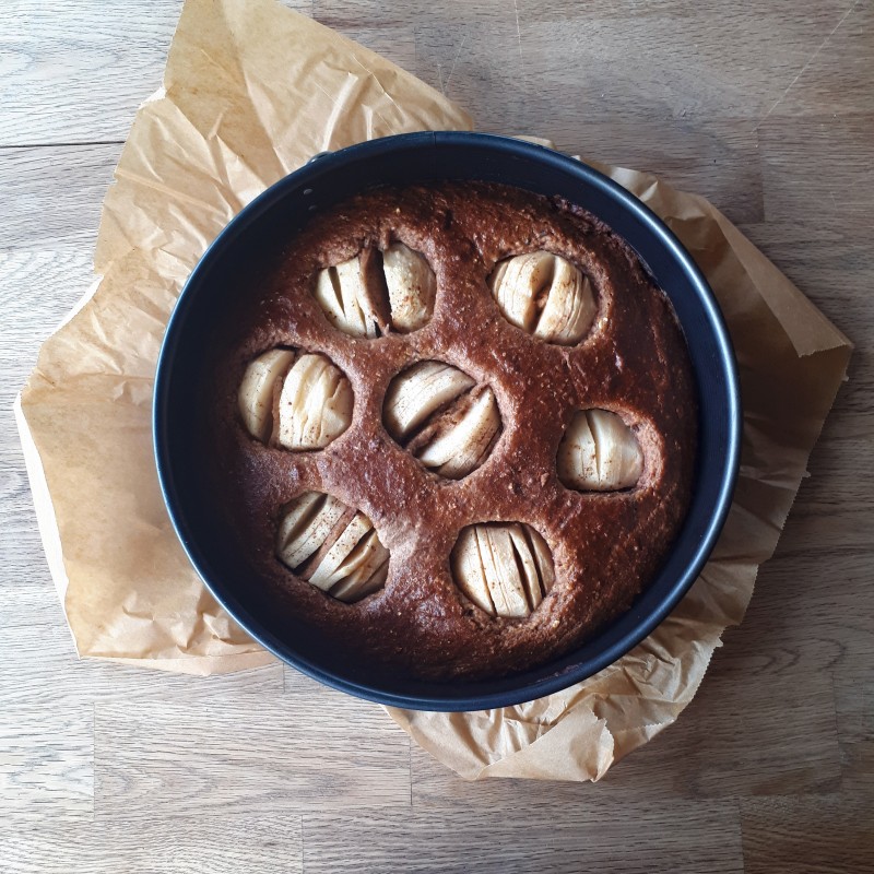 Versunkener Apfelkuchen