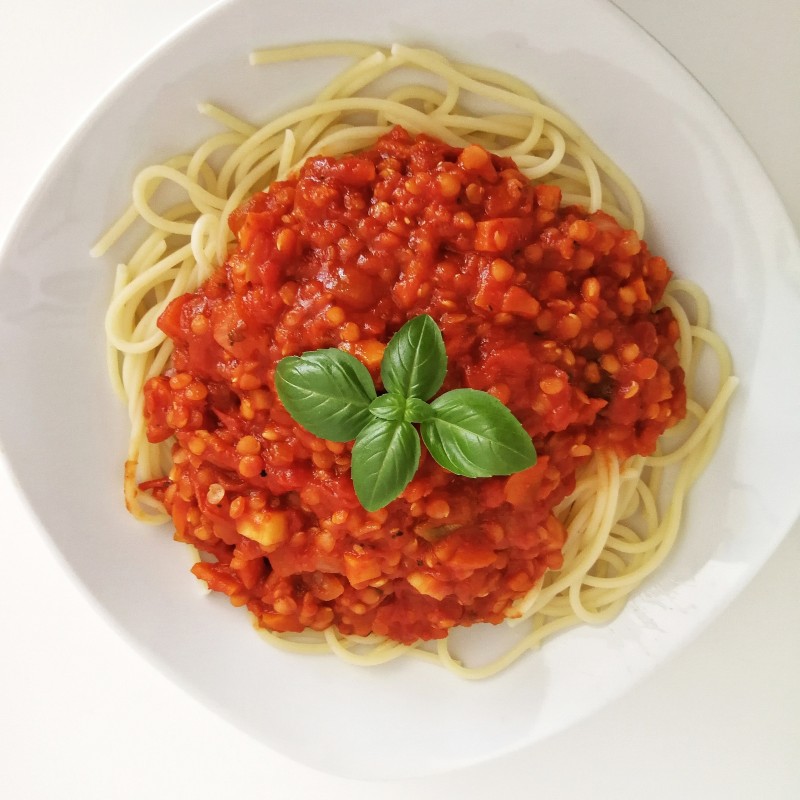 Linsenbolognese