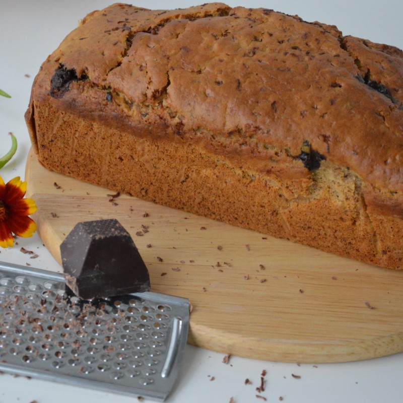 Bananenkuchen mit Schokolade