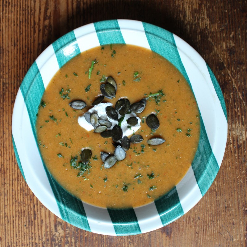 Brokkoli-Paprika-Kartoffelsuppe