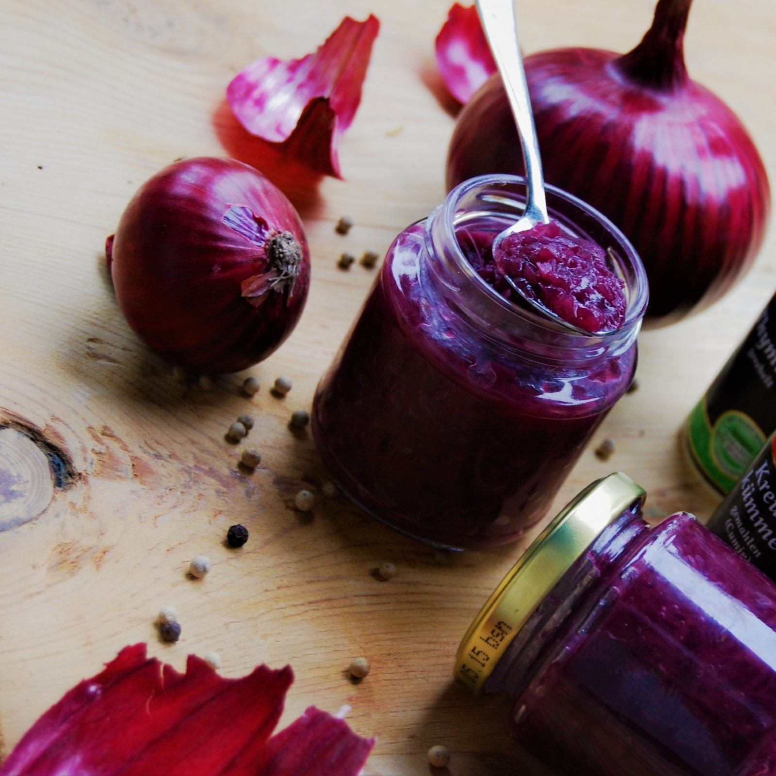 Rote-Zwiebel Marmelade – Vegane Rezepte auf 100Affen.de